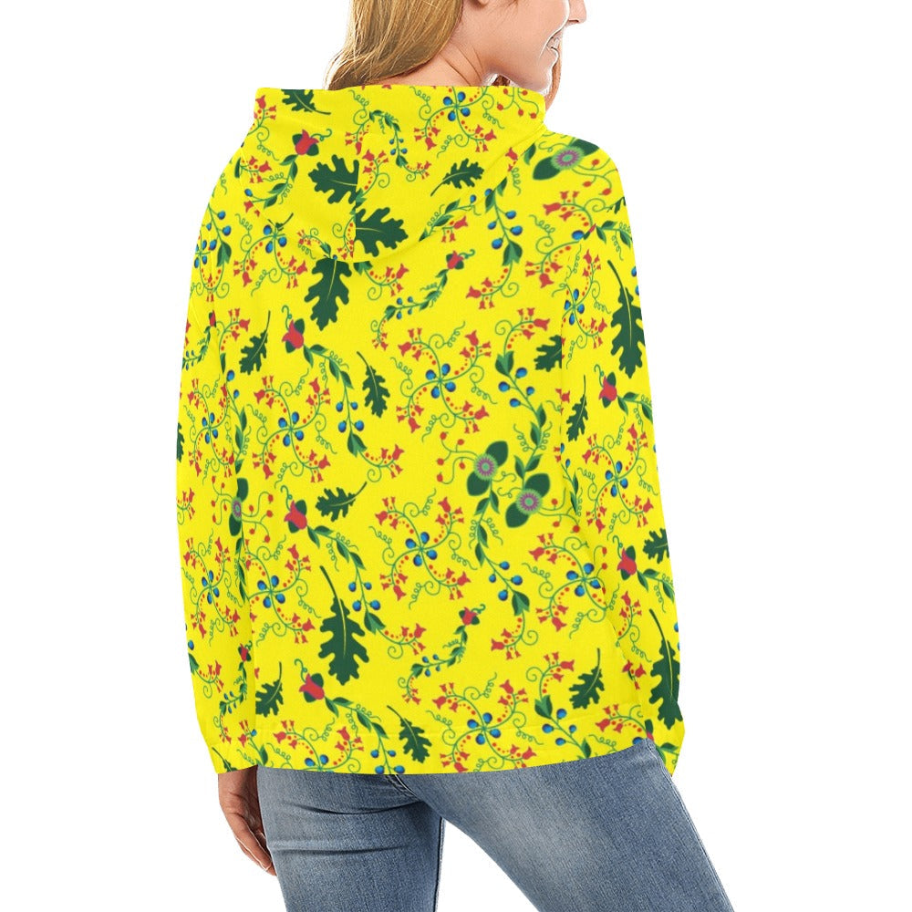 Vine Life Lemon Hoodie for Women