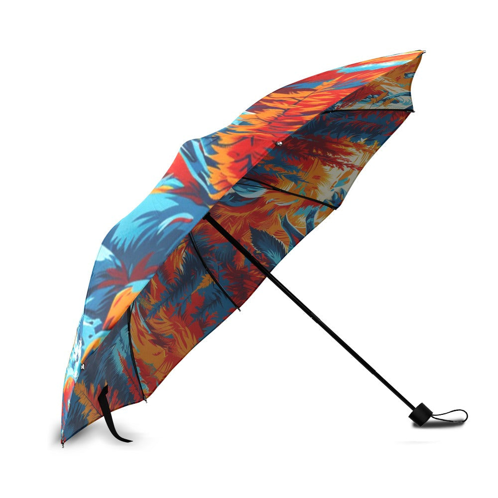 Hunting Wolves Foldable Umbrella