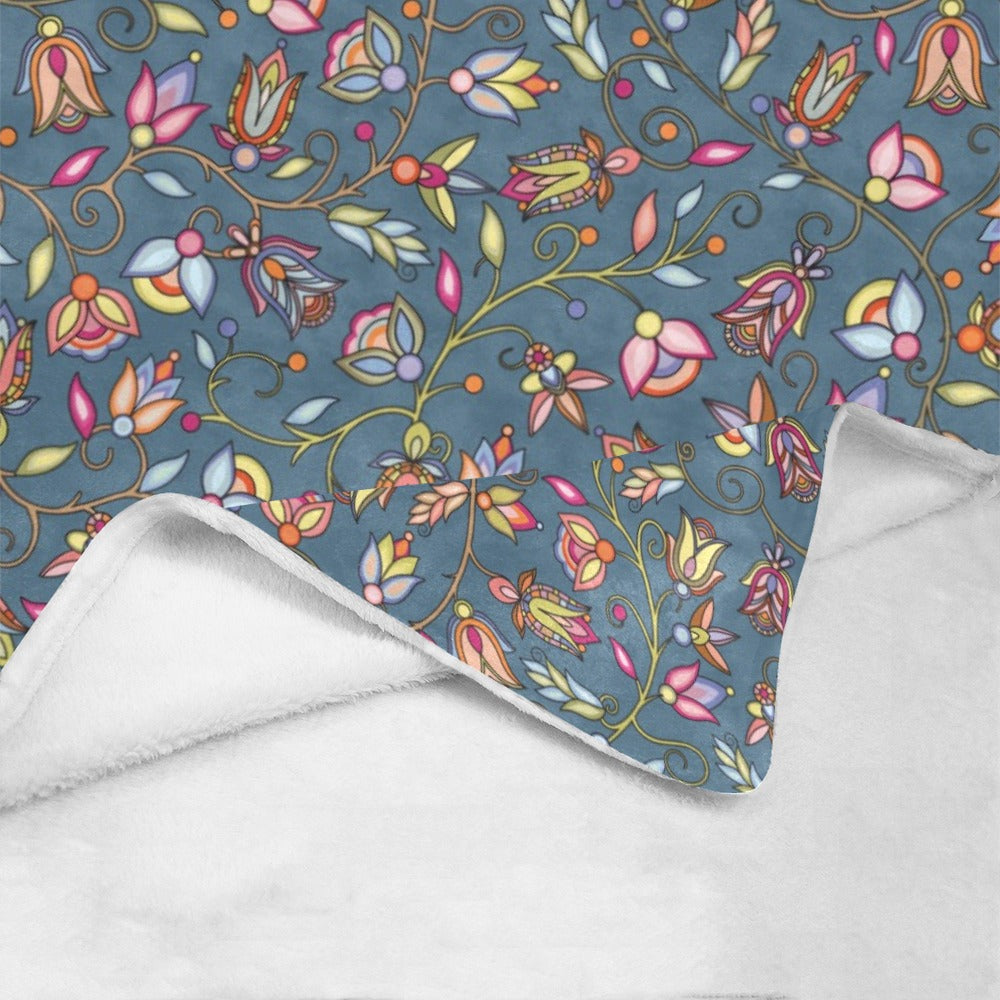Buffalo Bloom Rainstorm X-Large Micro Fleece Blanket