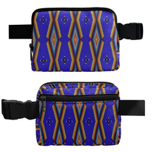 Load image into Gallery viewer, Diamond in the Bluff Blue Belt Bag
