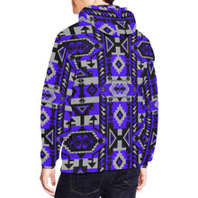 Load image into Gallery viewer, Chiefs Mountain Blue Ridge All Over Print Hoodie for Men (USA Size) (Model H13) All Over Print Hoodie for Men (H13) e-joyer 

