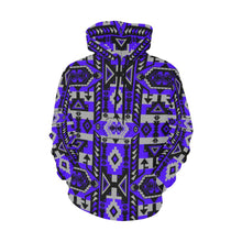 Load image into Gallery viewer, Chiefs Mountain Blue Ridge All Over Print Hoodie for Men (USA Size) (Model H13) All Over Print Hoodie for Men (H13) e-joyer 
