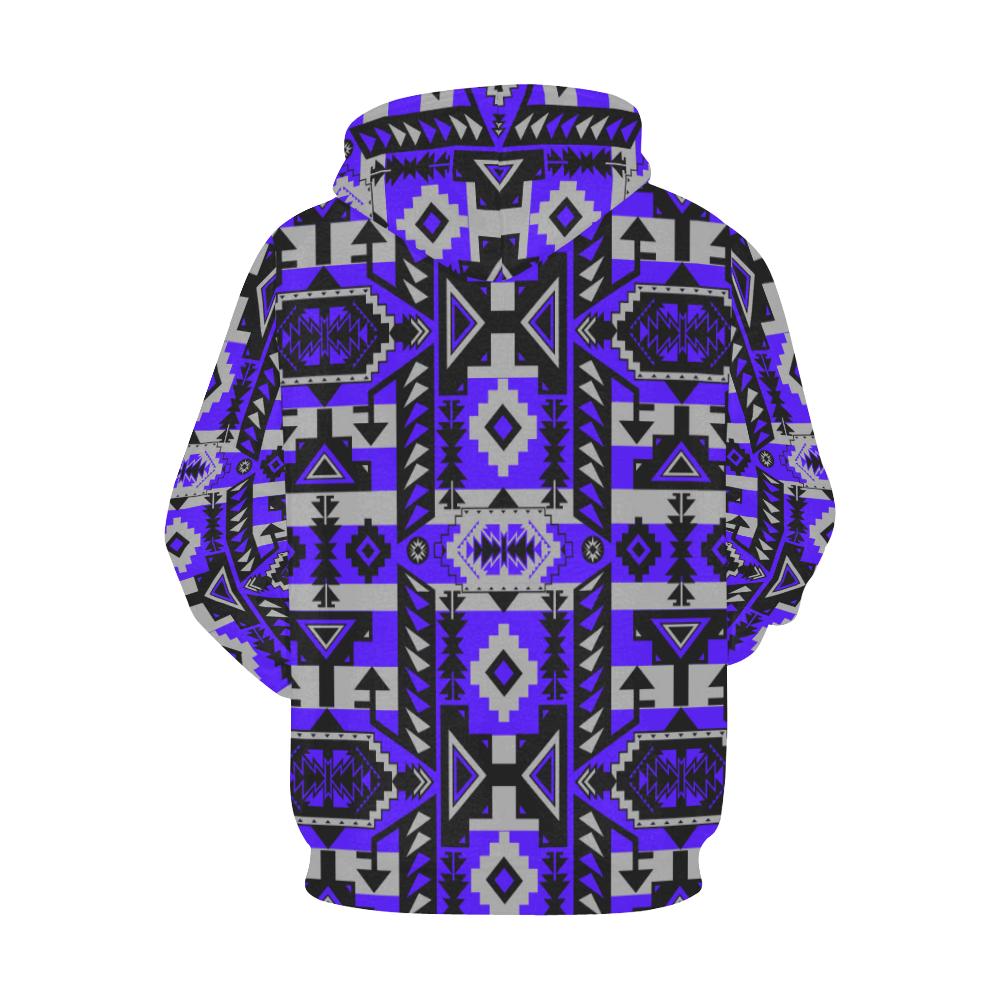 Chiefs Mountain Blue Ridge All Over Print Hoodie for Men (USA Size) (Model H13) All Over Print Hoodie for Men (H13) e-joyer 