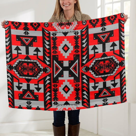 Chiefs Mountain Large Baby Blanket