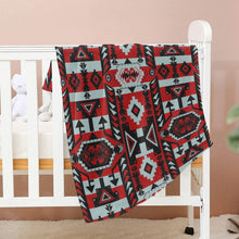 Load image into Gallery viewer, Chiefs Mountain Candy Sierra-Dark Baby Blanket 40&quot;x50&quot; Baby Blanket 40&quot;x50&quot; e-joyer 
