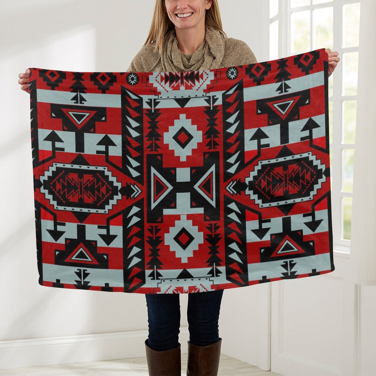 Chiefs Mountain Candy Sierra Dark Small Baby Blanket by 49 Dzine
