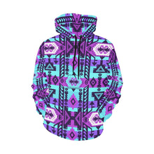 Load image into Gallery viewer, Chiefs Mountain Moon Shadow All Over Print Hoodie for Men (USA Size) (Model H13) All Over Print Hoodie for Men (H13) e-joyer 
