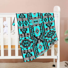 Load image into Gallery viewer, Chiefs Mountain Sky Baby Blanket 30&quot;x40&quot; Baby Blanket 30&quot;x40&quot; e-joyer 
