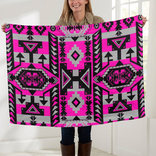 Chiefs Mountain Stunning Sunset Baby Blanket 40"x50" Baby Blanket 40"x50" e-joyer 
