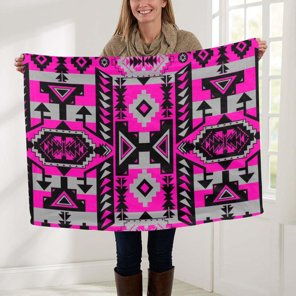 Chiefs Mountain Stunning Sunset Small Baby Blanket by 49 Dzine