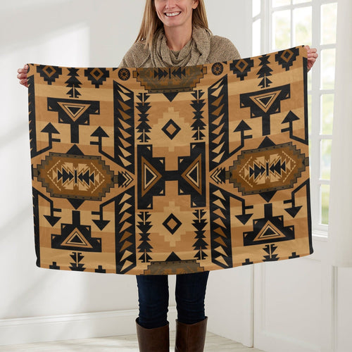 Chiefs Mountain Tan Baby Blanket 30