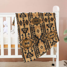 Load image into Gallery viewer, Chiefs Mountain Tan Baby Blanket 40&quot;x50&quot; Baby Blanket 40&quot;x50&quot; e-joyer 
