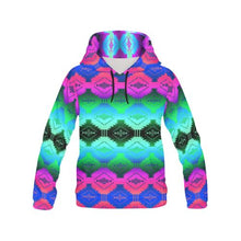 Load image into Gallery viewer, Cofitichequi Moon Shadow All Over Print Hoodie for Women (USA Size) (Model H13) All Over Print Hoodie for Women (H13) e-joyer 
