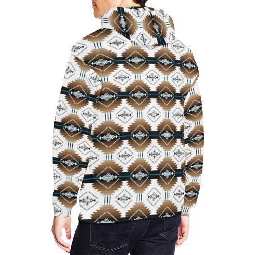 Cofitichequi White All Over Print Hoodie for Men (USA Size) (Model H13) All Over Print Hoodie for Men (H13) e-joyer 