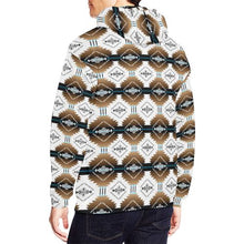Load image into Gallery viewer, Cofitichequi White All Over Print Hoodie for Men (USA Size) (Model H13) All Over Print Hoodie for Men (H13) e-joyer 
