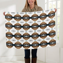 Load image into Gallery viewer, Cofitichequi White Baby Blanket 30&quot;x40&quot; Baby Blanket 30&quot;x40&quot; e-joyer 
