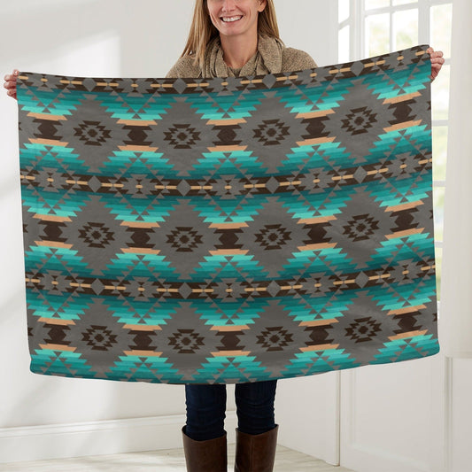 Cree Confederacy Large Baby Blanket