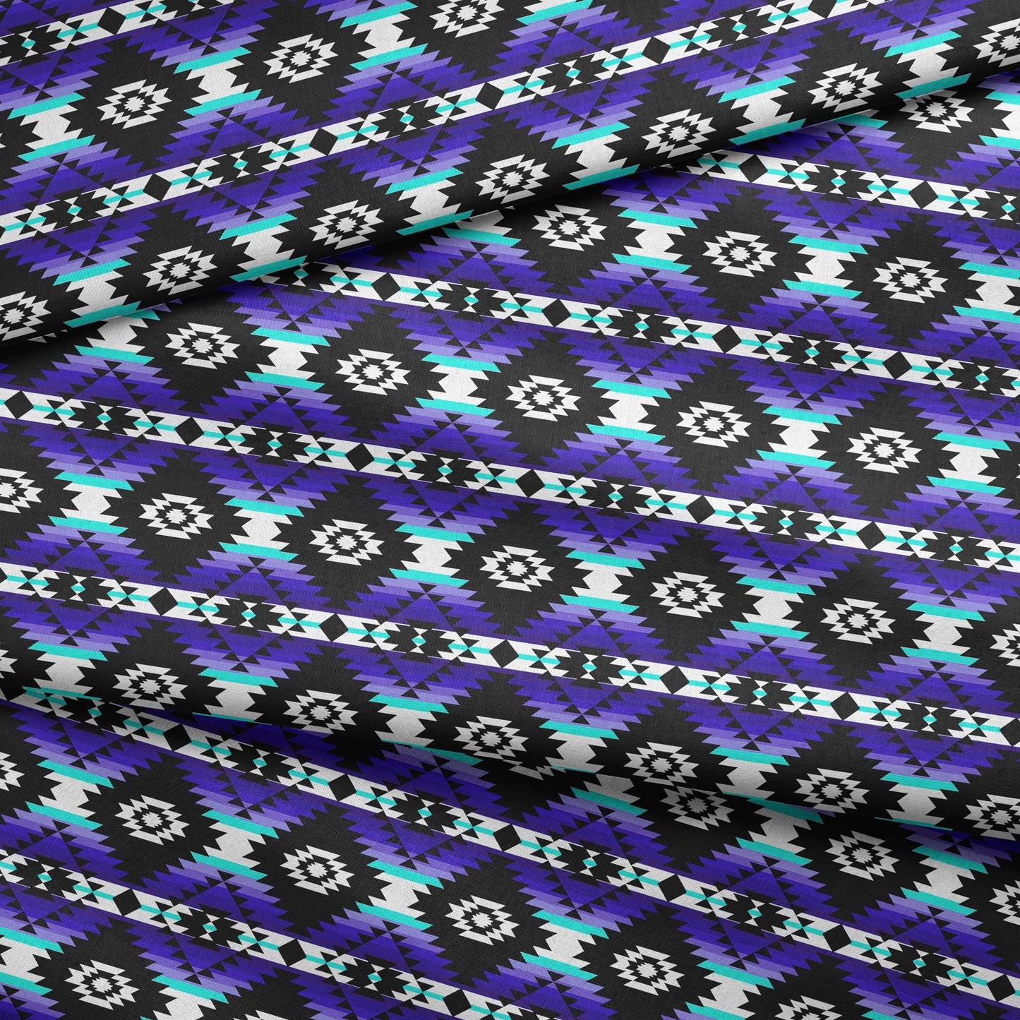 Cree Confederacy Midnight Cotton Sateen Fabric By the Yard 49 Dzine 