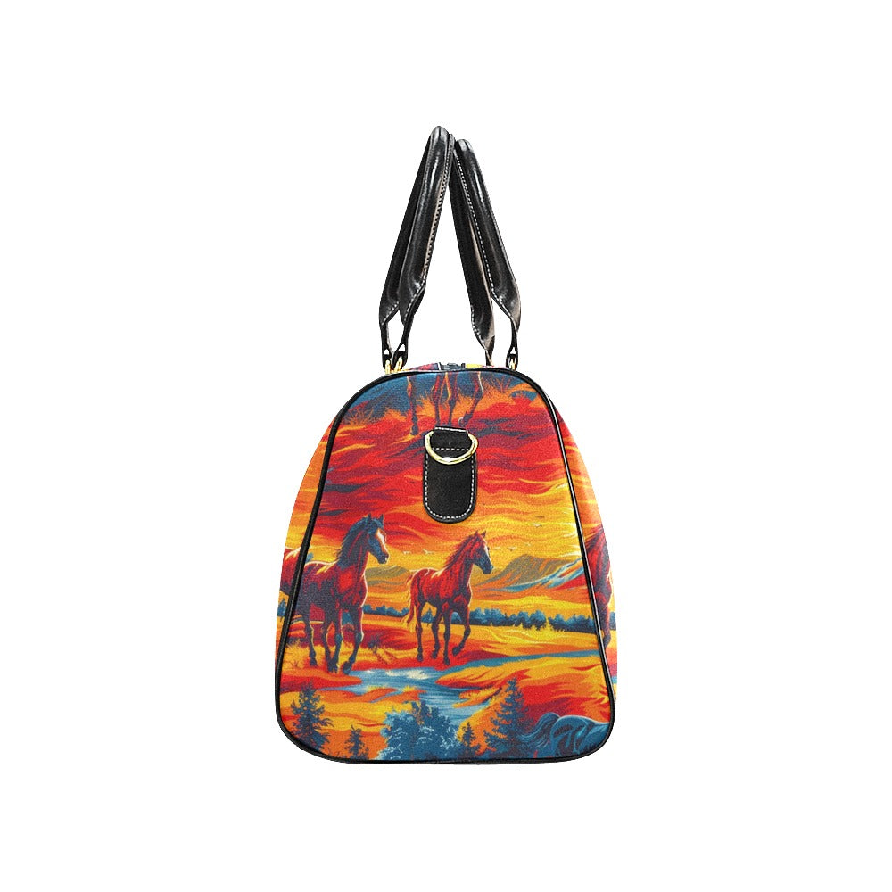 Wild Horses Small Travel Bag