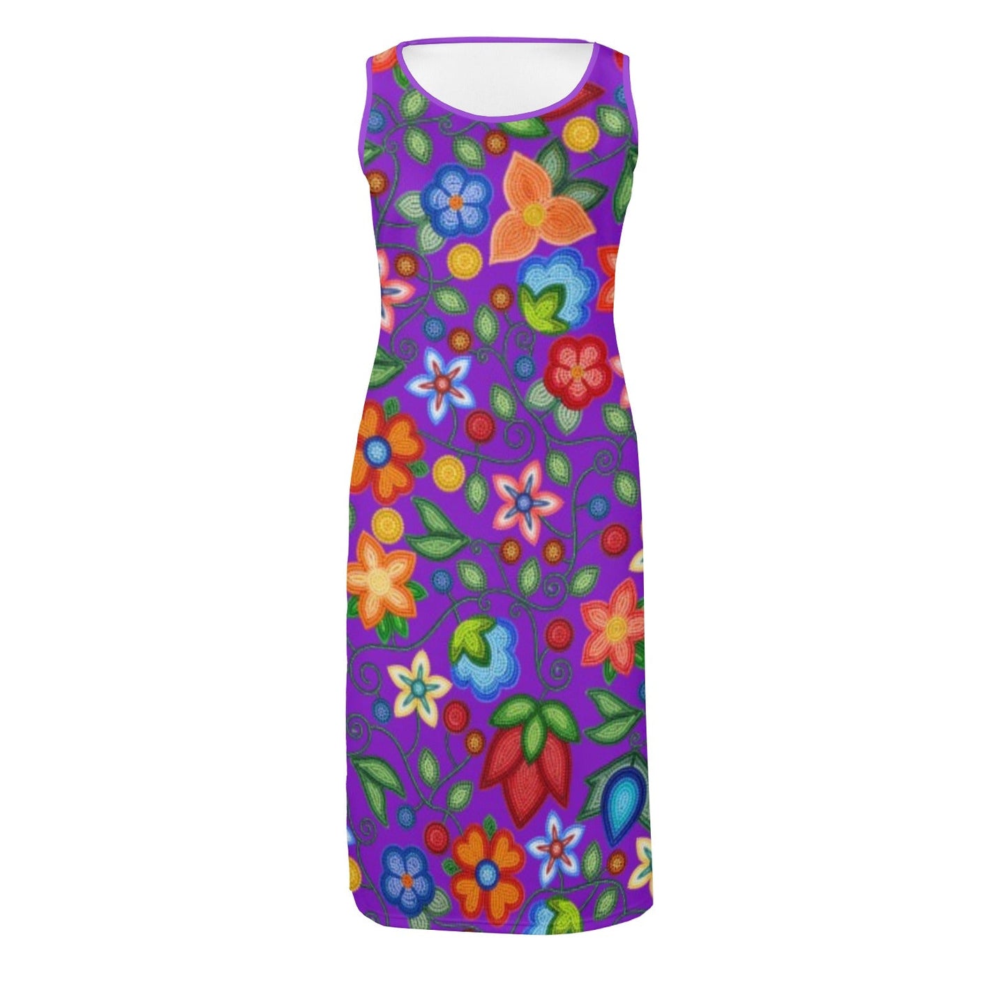 Morning Harmony Purple Phaedra Dress