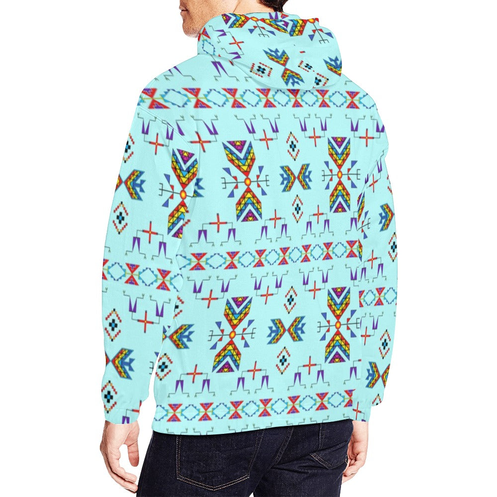 Rainy Chief Rainbow Robin Egg Hoodie for Men