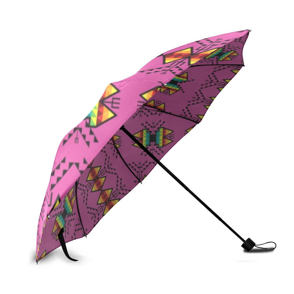 Sacred Trust Pink Foldable Umbrella