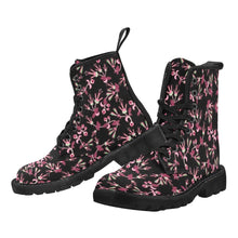 Load image into Gallery viewer, Floral Green Black Boots for Men
