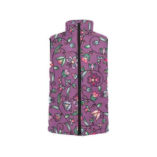 Amber Evening Garland Purple Padded Vest