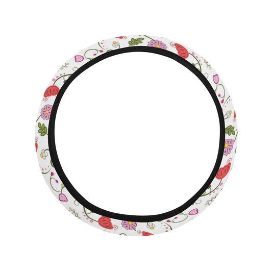 Nipin Blossom Steering Wheel Cover with Elastic Edge