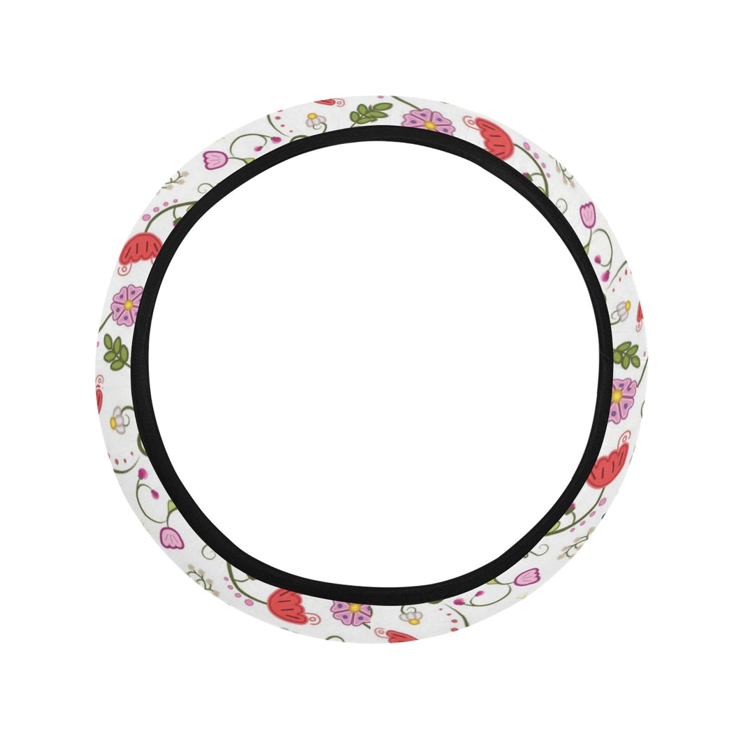 Nipin Blossom Steering Wheel Cover with Elastic Edge