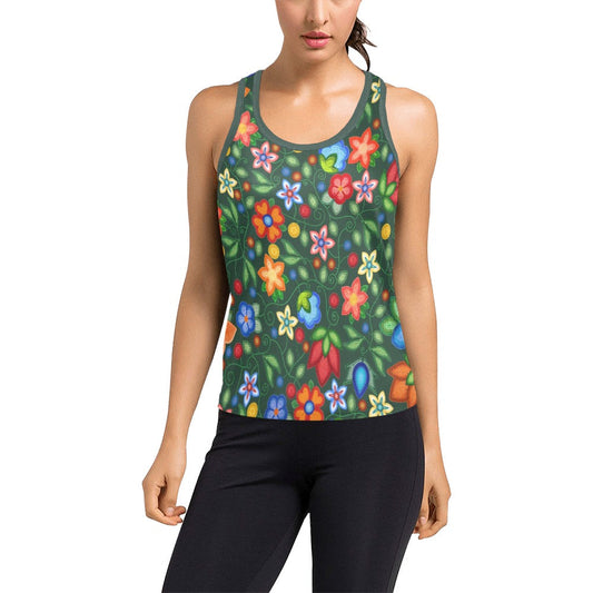 Morning Harmony Forest Racerback Tank Top