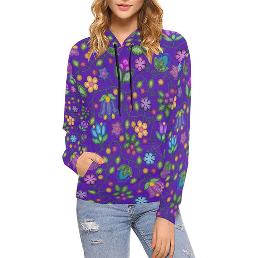 Bloom Uplift Indigo Hoodie for Women