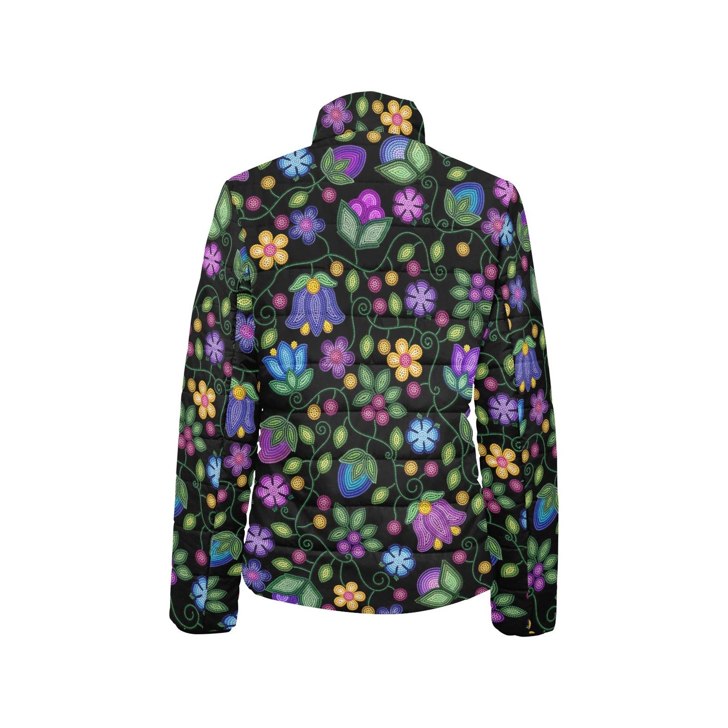 Bloom Uplift Black Stand Collar Jacket
