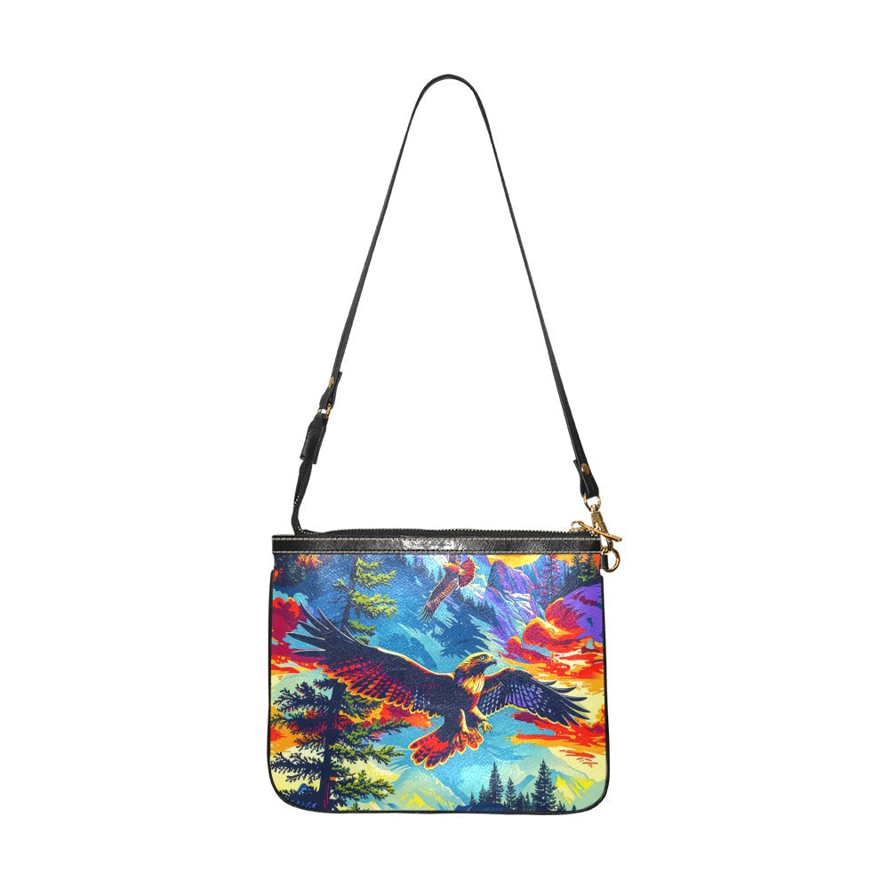 Hunting Hawks Small Shoulder Bag