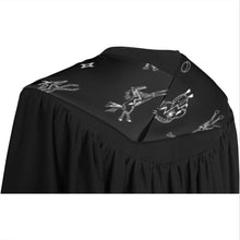 Load image into Gallery viewer, Ledger Dables Black Graduation Stole
