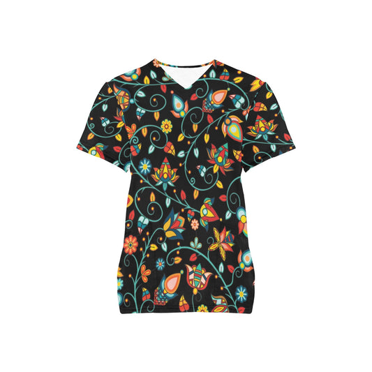 Thorny Path Scrub Top