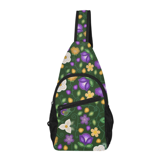 Midnight Moss Bloom Forest Chest Bag