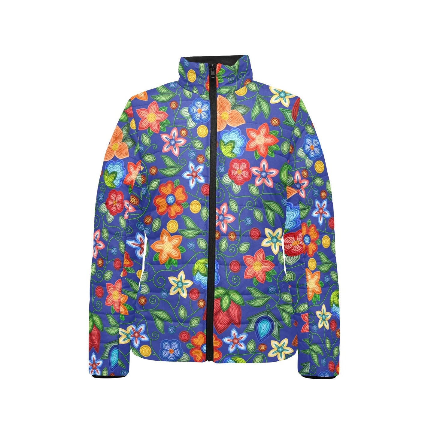 Morning Harmony Sapphire Stand Collar Jacket