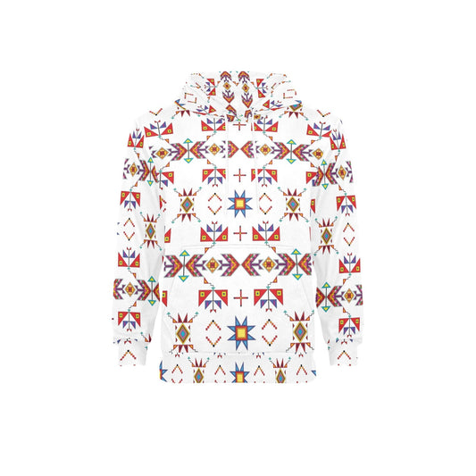 Scattered Generations White Fleece Hoodie