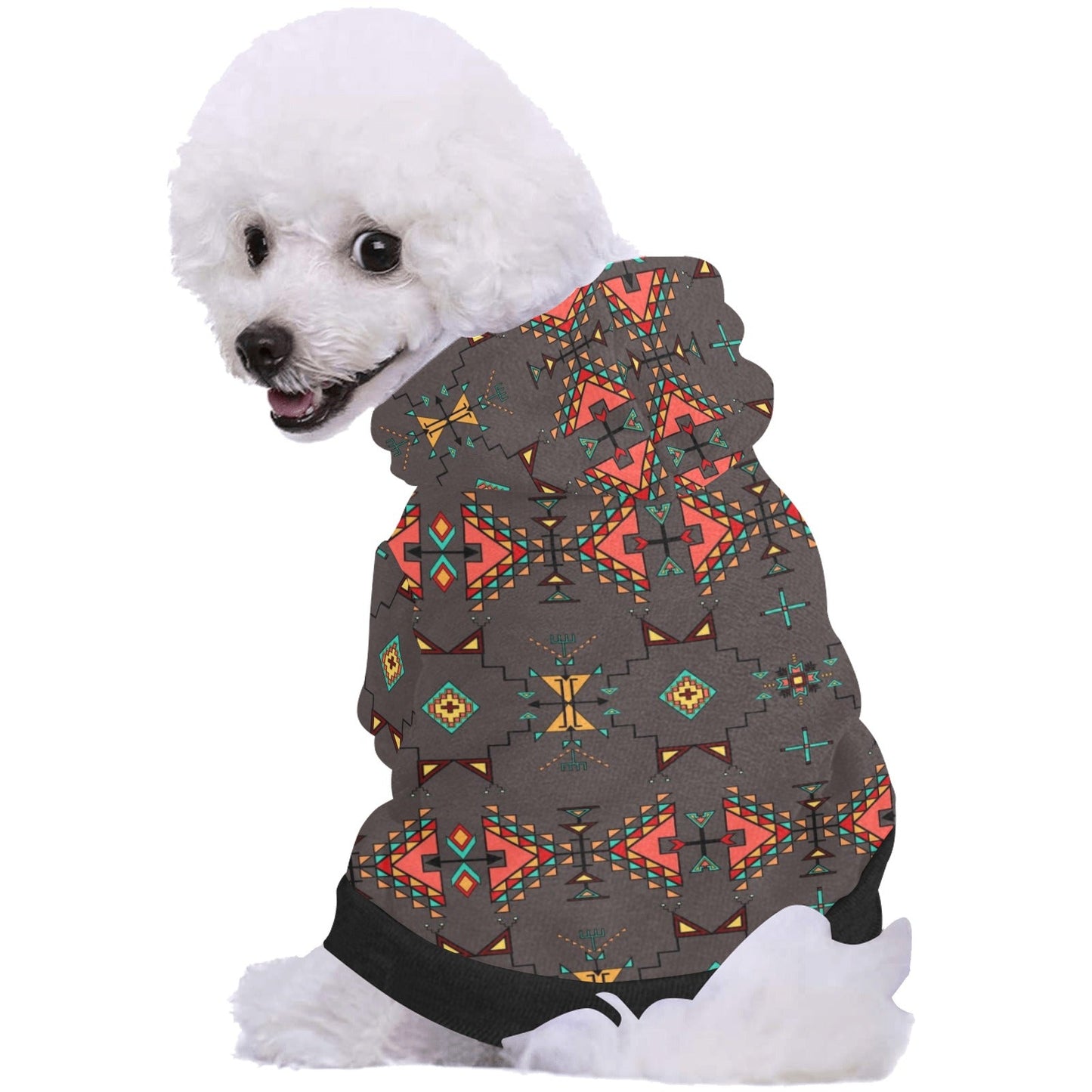 Thunder Flight Gray Pet Dog Hoodie