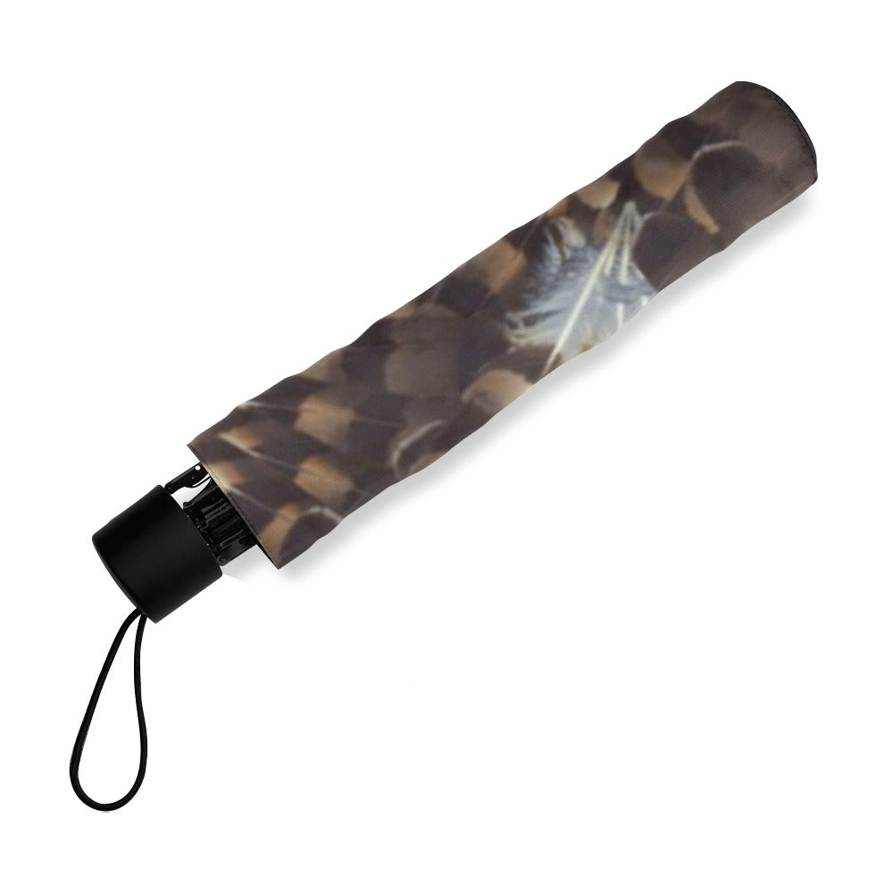 Hawk Feathers Foldable Umbrella