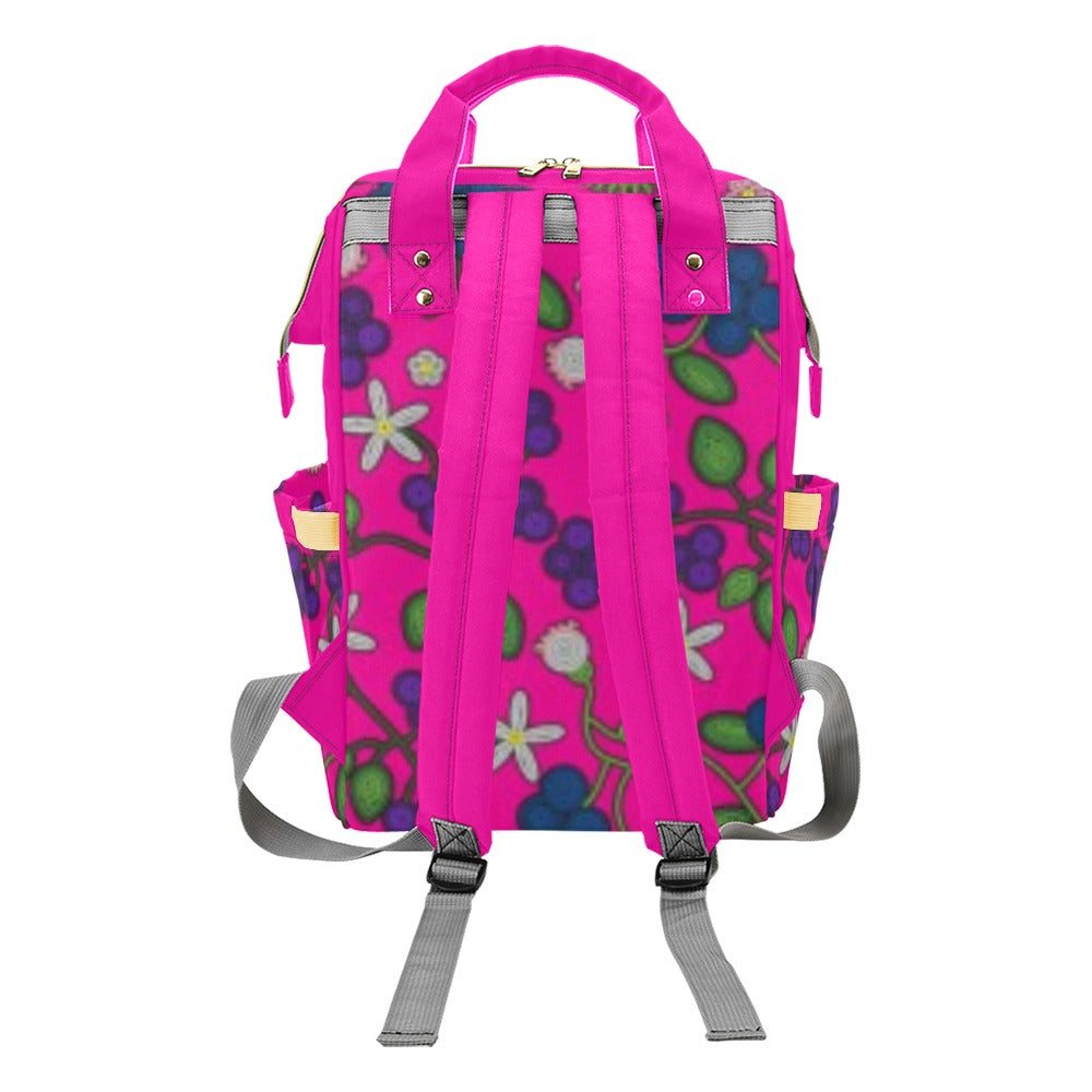 Grandmothers Stories Blush Multi-Function Diaper Backpack/Diaper Bag