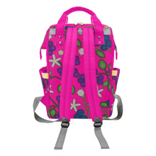 Load image into Gallery viewer, Grandmothers Stories Blush Multi-Function Diaper Backpack/Diaper Bag
