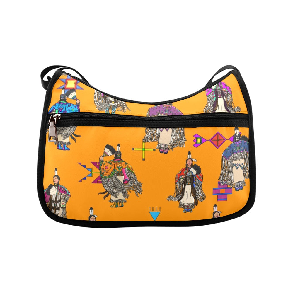 Women's Tradish Dancers Orange Crossbody Bag