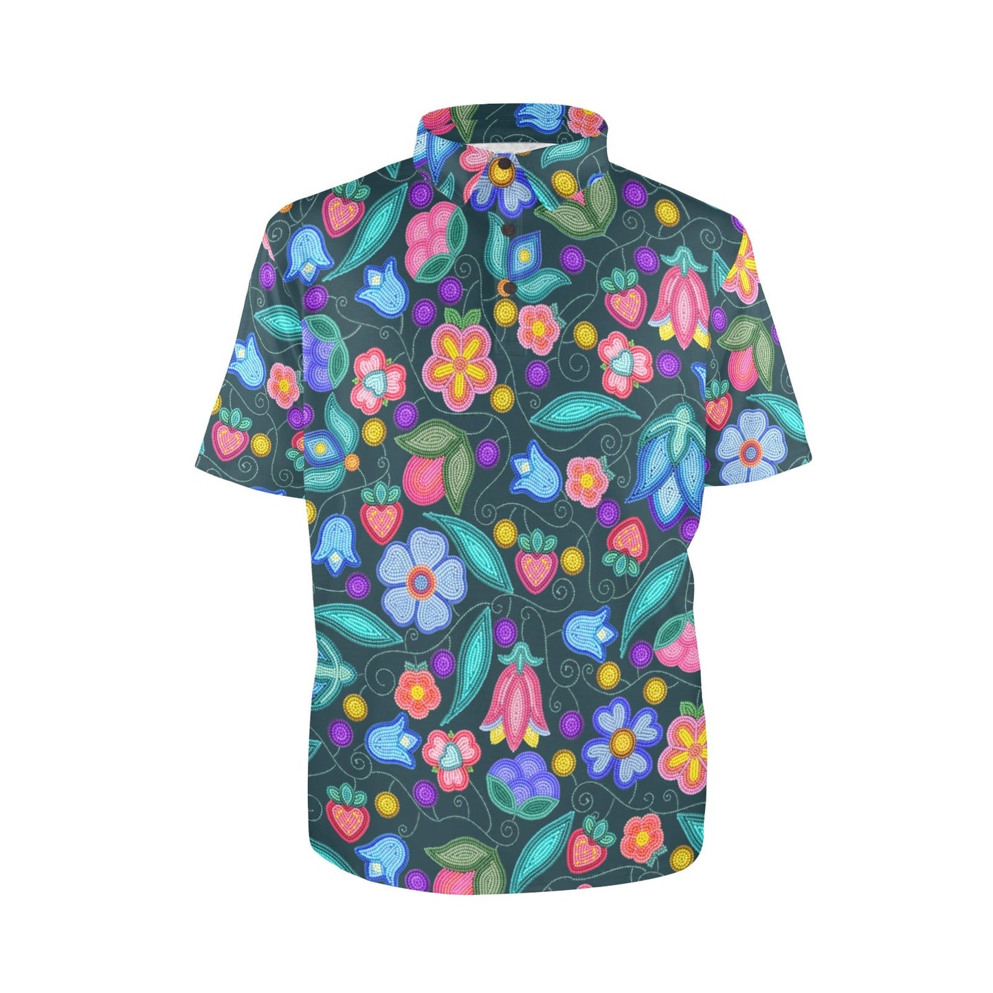 Sweet Offering Dark Teal Polo Shirt