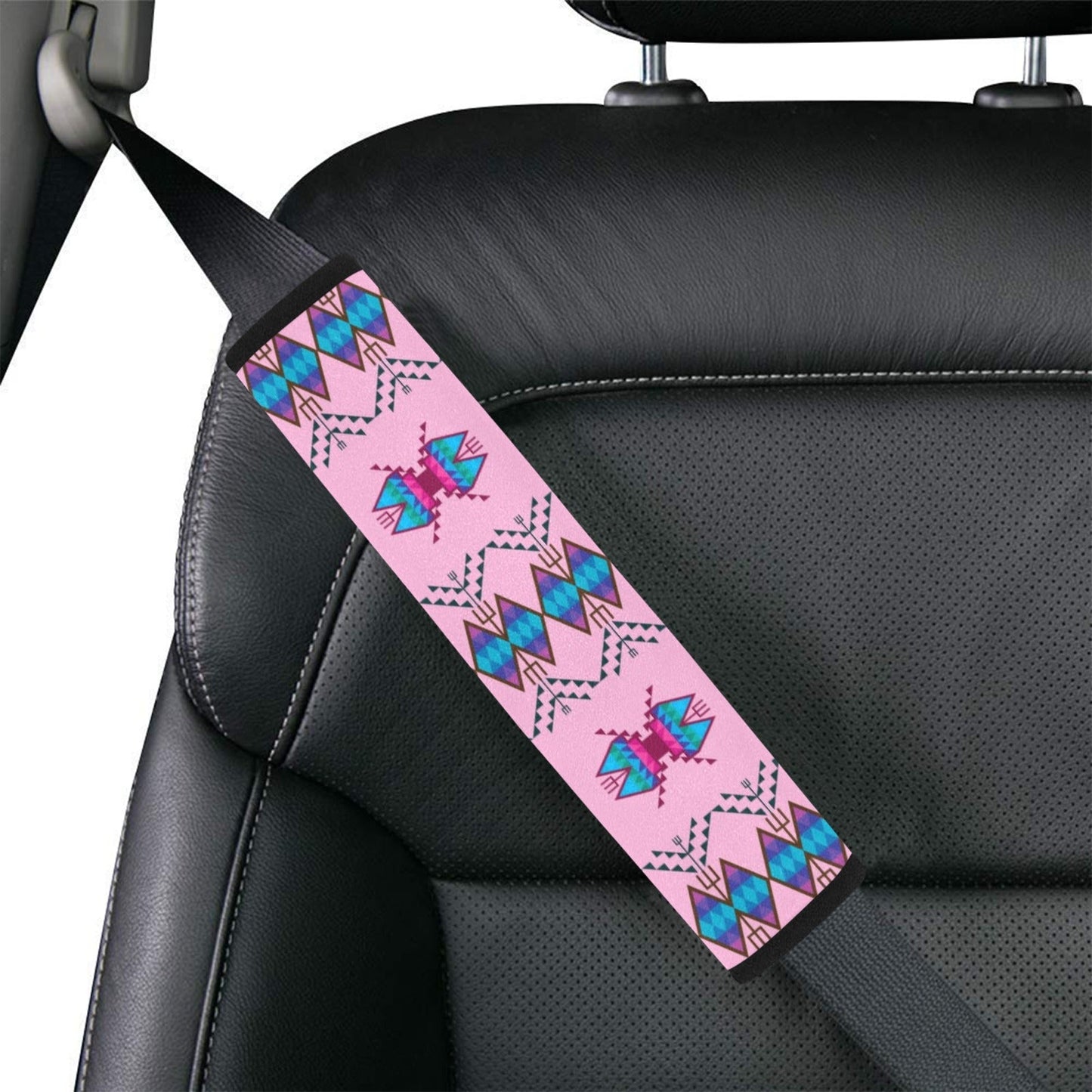 Sacred Trust Carnation Car Seat Belt Cover