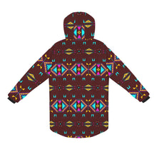 Load image into Gallery viewer, Rite of Passage Pemmican Berry Unisex Sherpa Lined Hooded Coat
