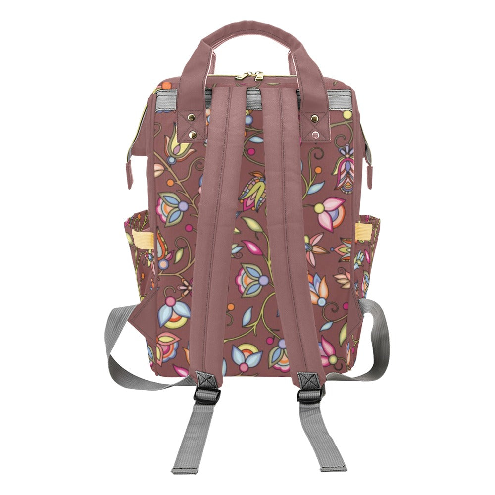 Buffalo Bloom Clay Multi-Function Diaper Backpack