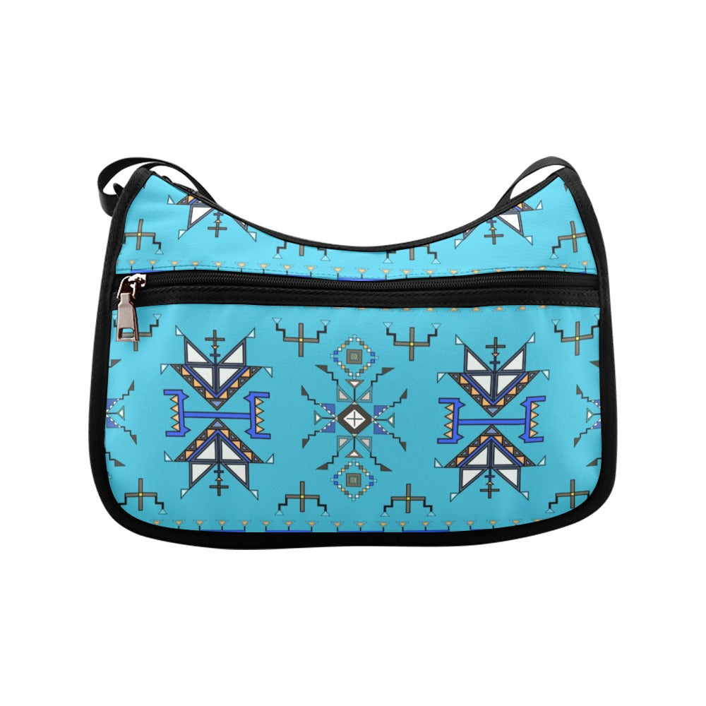 Eagle Strike Blue Crossbody Bag