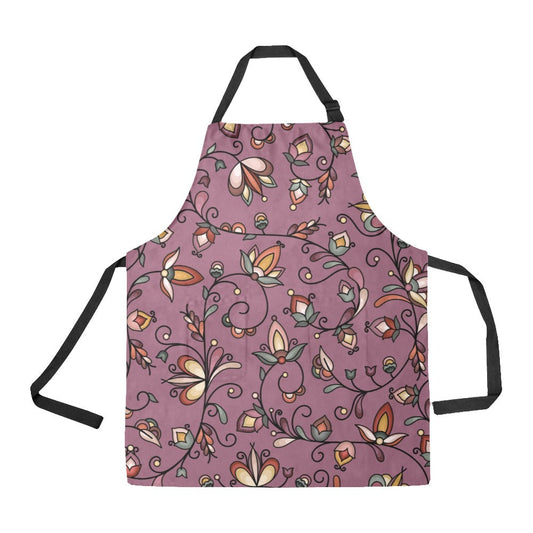 Burnt Sky Petals Magenta Apron